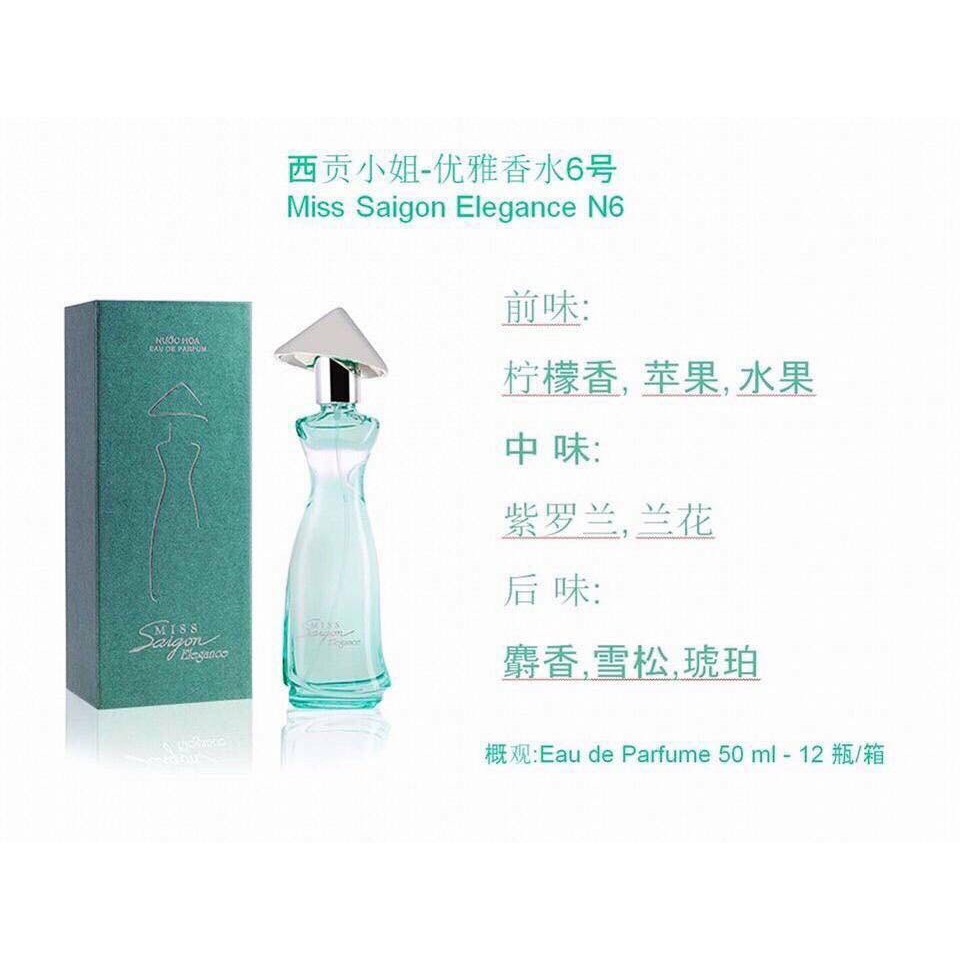 Nước Hoa Miss Sài Gòn Elegance N6