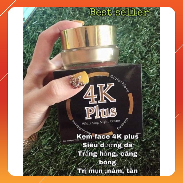 KEM 4K PLUS THÁI LAN DƯỠNG TRẮNG DA SOLATO