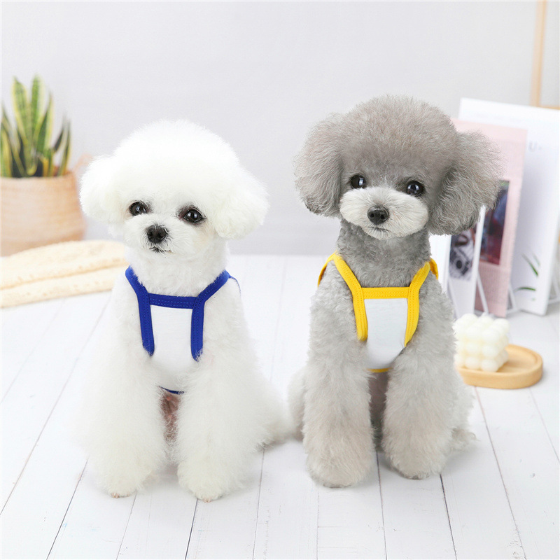 Quần áo cho chó mùa hè cho chó nhỏ Chó con dễ thương Pháp Bulldog sang trọng Quần áo cho chó Chihuahua Phim hoạt hình Trái cây Vest Phụ kiện cho chó giá rẻ