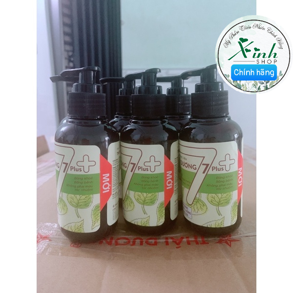 Chai nhỏ DẦU GỘI THÁI DƯƠNG 7 plus 100ml không kèm kem đánh răng( hàng mới chính hãng)