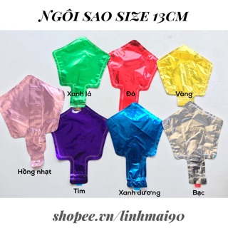 Bóng Ngôi sao, Trái tim (size 13cm)