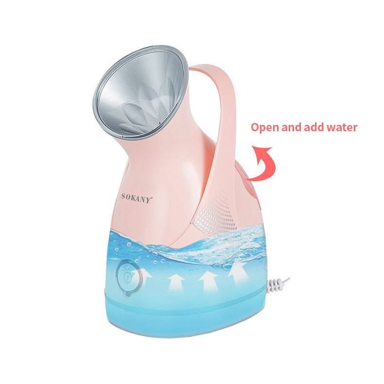 Máy xông hơi mặt SOKANY SK6580 - SK6780 280W phun hơi nóng giữ ẩm làm sạch da tạo cảm giác thoải mái thư giãn