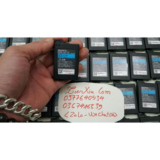 Pin PSP 1000/Psp3000/psp2000 các đời ,pin PSP cao cấp A+ loại mới