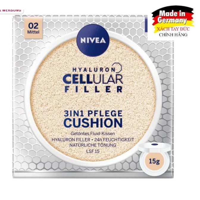 [Hàng Đức chuẩn] Phấn Nước Nivea CC Cushion 15g Nội địa Đức