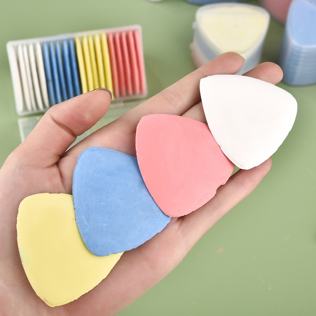 10PCS đầy màu sắc có thể xóa được vải phấn may vá đánh dấu DIY may công cụ may vá phụ kiện