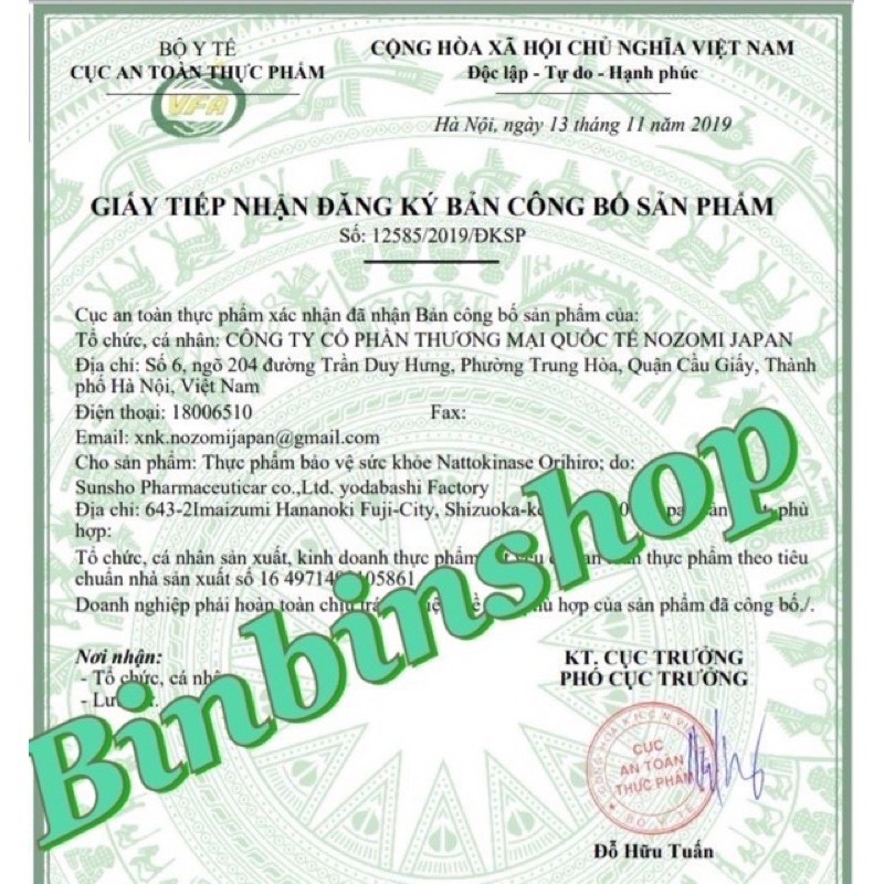 [Mã 66FMCGSALE hoàn 8% xu đơn 500K] Viên uống chống đột quỵ 4000 FU Orihiro 60 viên | BigBuy360 - bigbuy360.vn