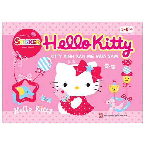 Sách Hello Kitty - Kitty Xinh Xắn Mê Mua Sắm (3-8 Tuổi)