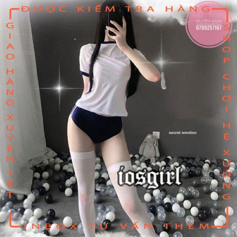 Bộ quần áo mặc ngủ kiểu đồng phục thể dục hóa trang nữ sinh Nhật Bản  - hot tiktok | BigBuy360 - bigbuy360.vn