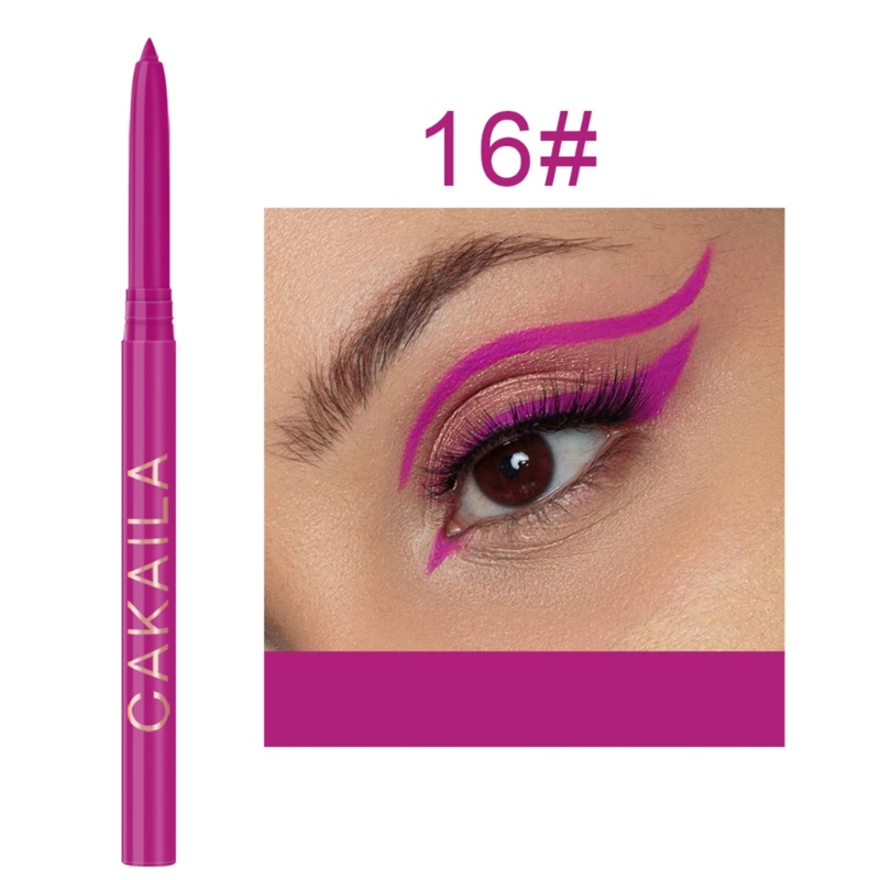 Bút Kẻ Mắt Dạng Gel YOUYO 18 Màu Tùy Chọn Chống Nước Lâu Trôi Dành Cho Bạn Nữ