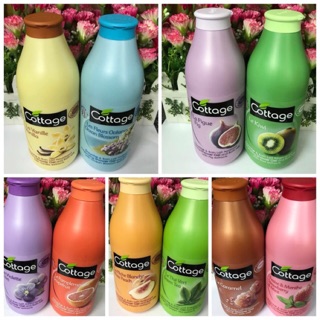 Sữa Tắm Dưỡng Trắng Da Cottage 750ml Của Pháp
