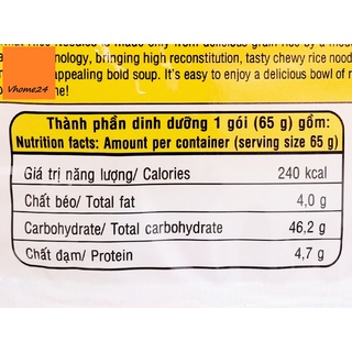 Phở gà Đệ Nhất Acecook 65g