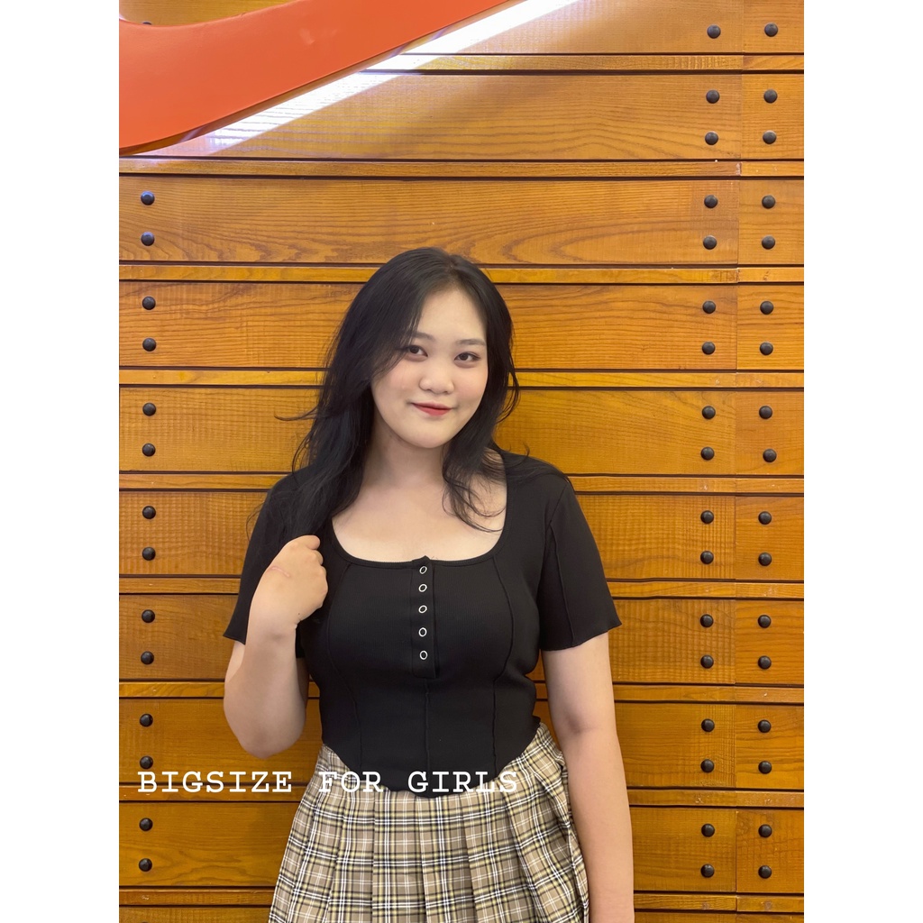 CROP GÂN NÚT BẤM - AKQ03