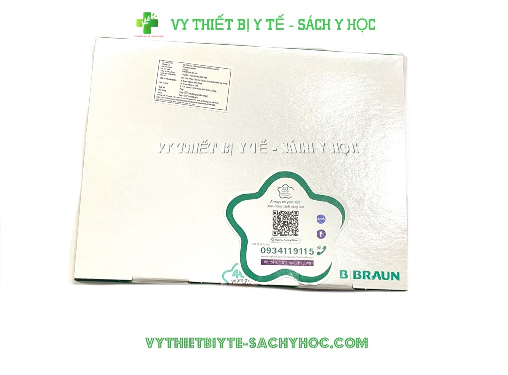 30 cái  Túi hậu môn nhân tạo BBraun Proxima Drainable 55410A  - Pháp