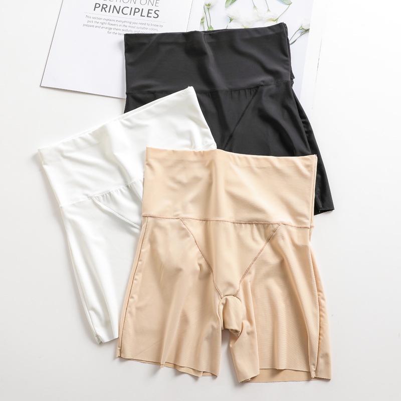 Quần Lót Bảo Hộ Cạp Cao Không Đường May Thoải Mái Cho Nữ