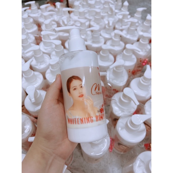 Sữa non Natural body 200ml-1 chai Tặng 2v kích trắng
