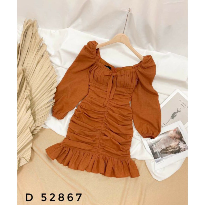 ĐẦM BODY ĐUÔI CÁ NHÚN