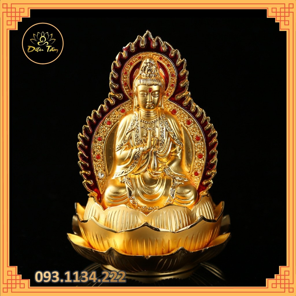 Tượng phật bồ tát ngàn tay ngàn tay ngàn mắt, tượng phật di lặc, tượng phật quan âm để xe ô tô