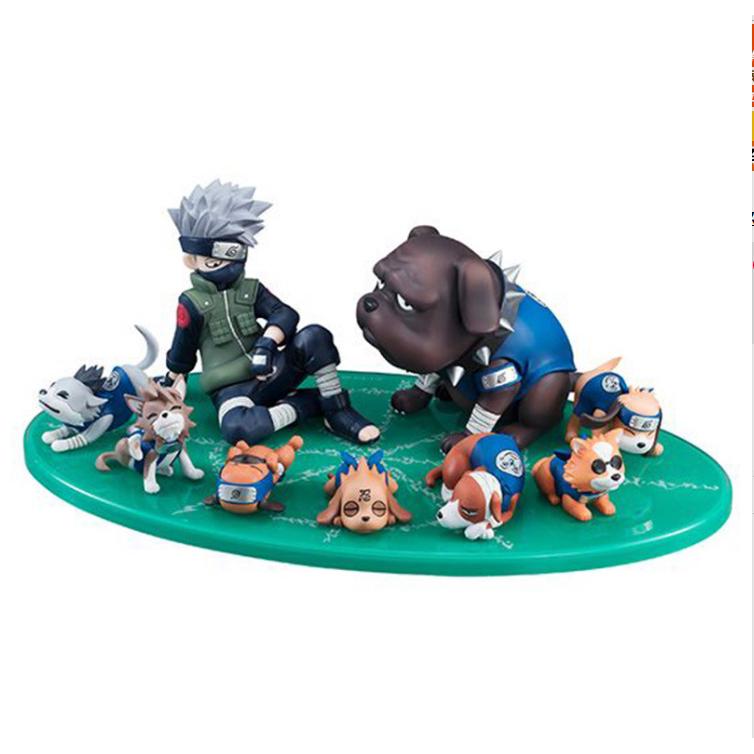💫💝 HOT HOT mô hình kakashi và bầy chó (NARUTO) hàng order chất lượng 💝💝💫