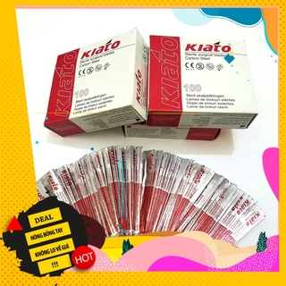 LƯỠI DAO MỔ KIATO 1 hộp 100 cái
