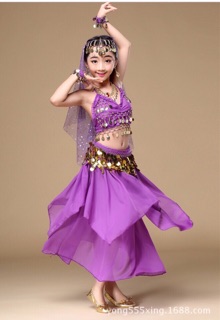 Đồ múa bụng belly dance trẻ em