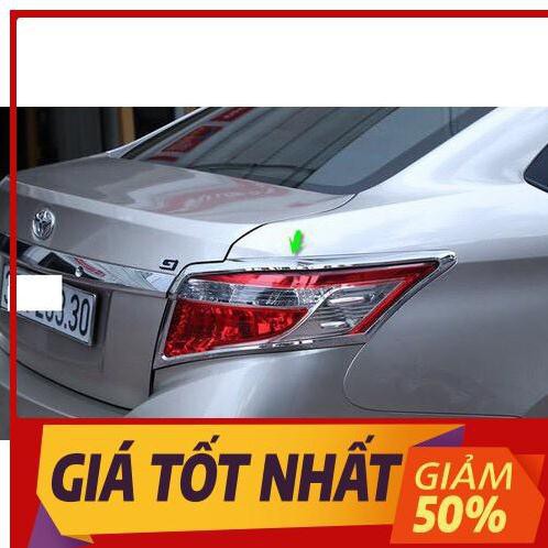 [xả kho] Bộ ốp đèn hậu và đèn pha Vios 2014-2018 nhựa abs mạ crom sáng bóng