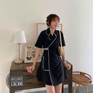 Đầm kimono cột eo bigsize