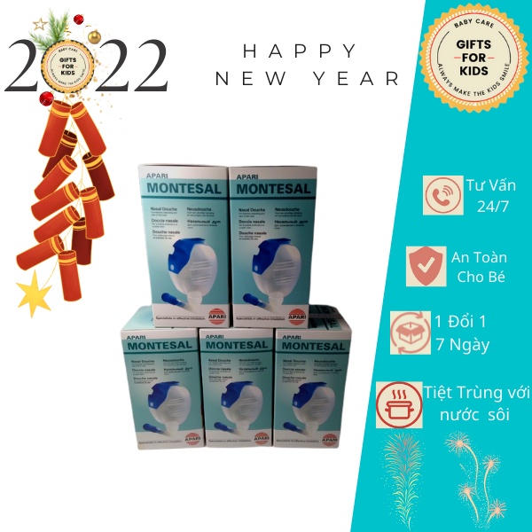 Đồ dùng cho bé Bình Rửa Mũi Apari Montesal