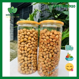 Đậu phộng da cá tỏi ớt, hộp 500gr