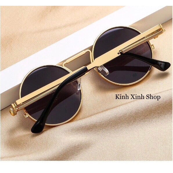 Kính râm nam nữ Mắt tròn xoe cao cấp