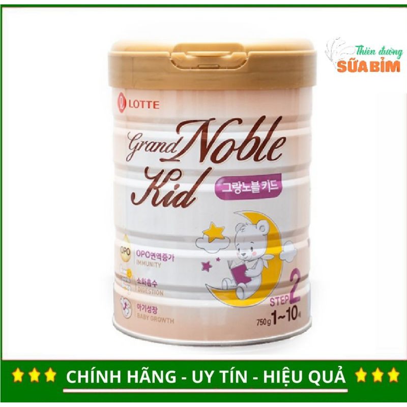 Sữa bột Grand Nobe kid Lotte Foods 2_750g