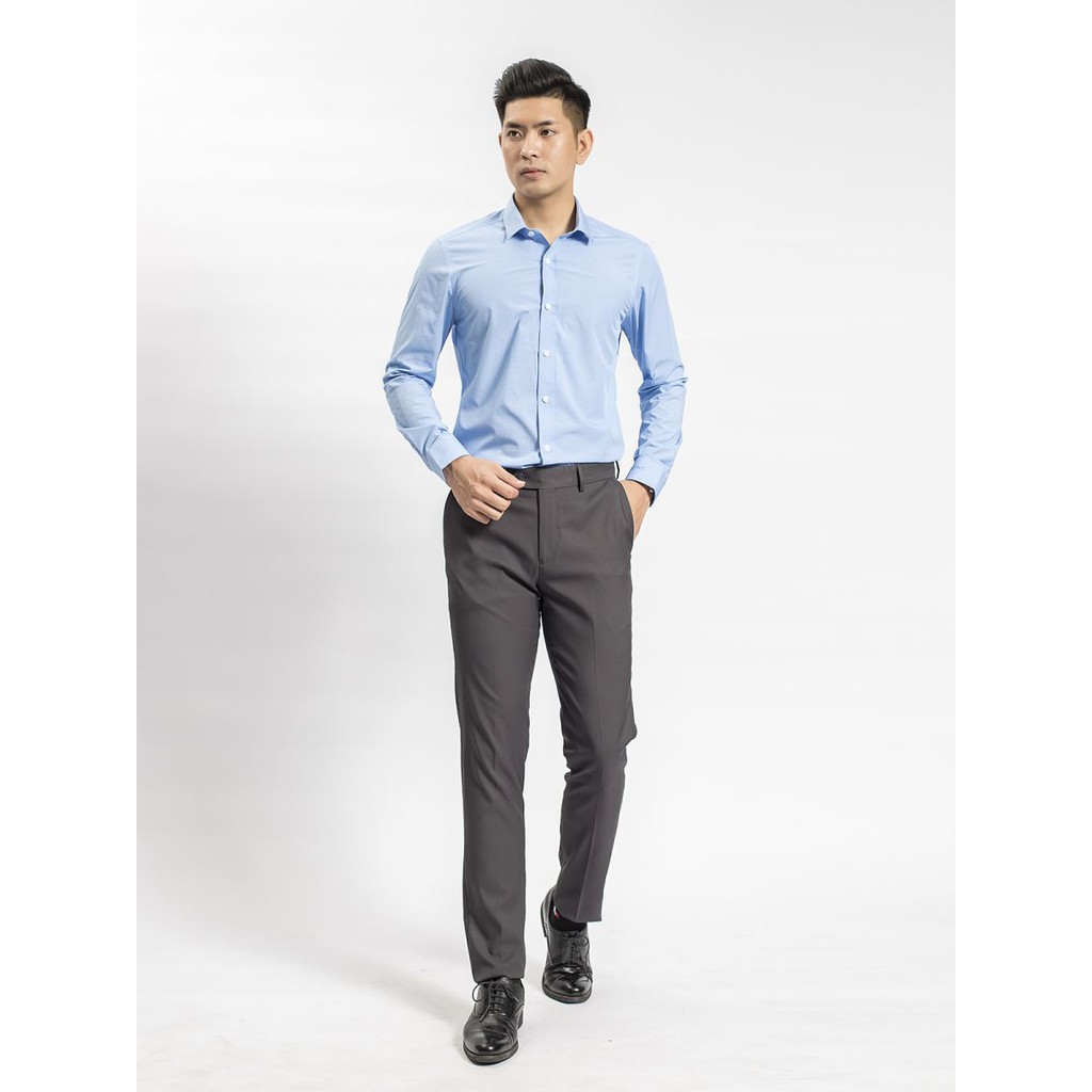 Áo sơ mi nam dài tay ARISTINO-  bamboo-slim- als52408 -als60708