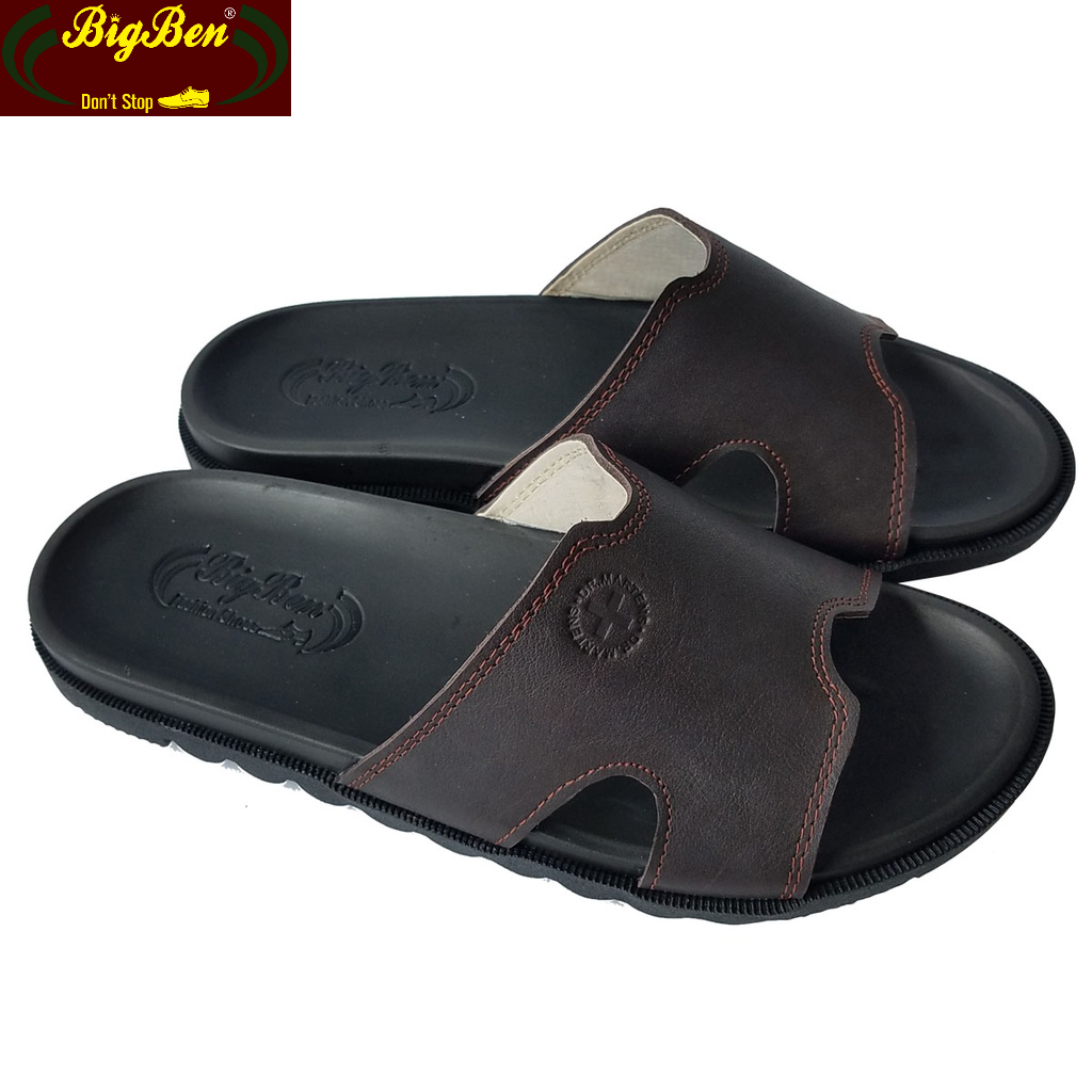 Dép Nam Da Bò BIGBEN Cao Cấp DN274