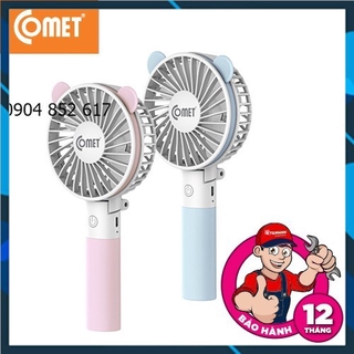 Quạt mini Cầm Tay tích điện sạc pin Comet CRF0803 3W, nhỏ gọn, có thể gấp lại Chính hãng