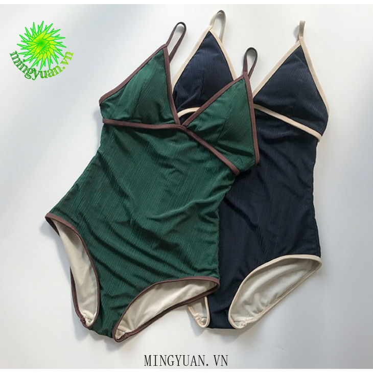 Đồ bơi một mảnh màu xanh dương đậm dành cho nữ thời trang 2020 | BigBuy360 - bigbuy360.vn