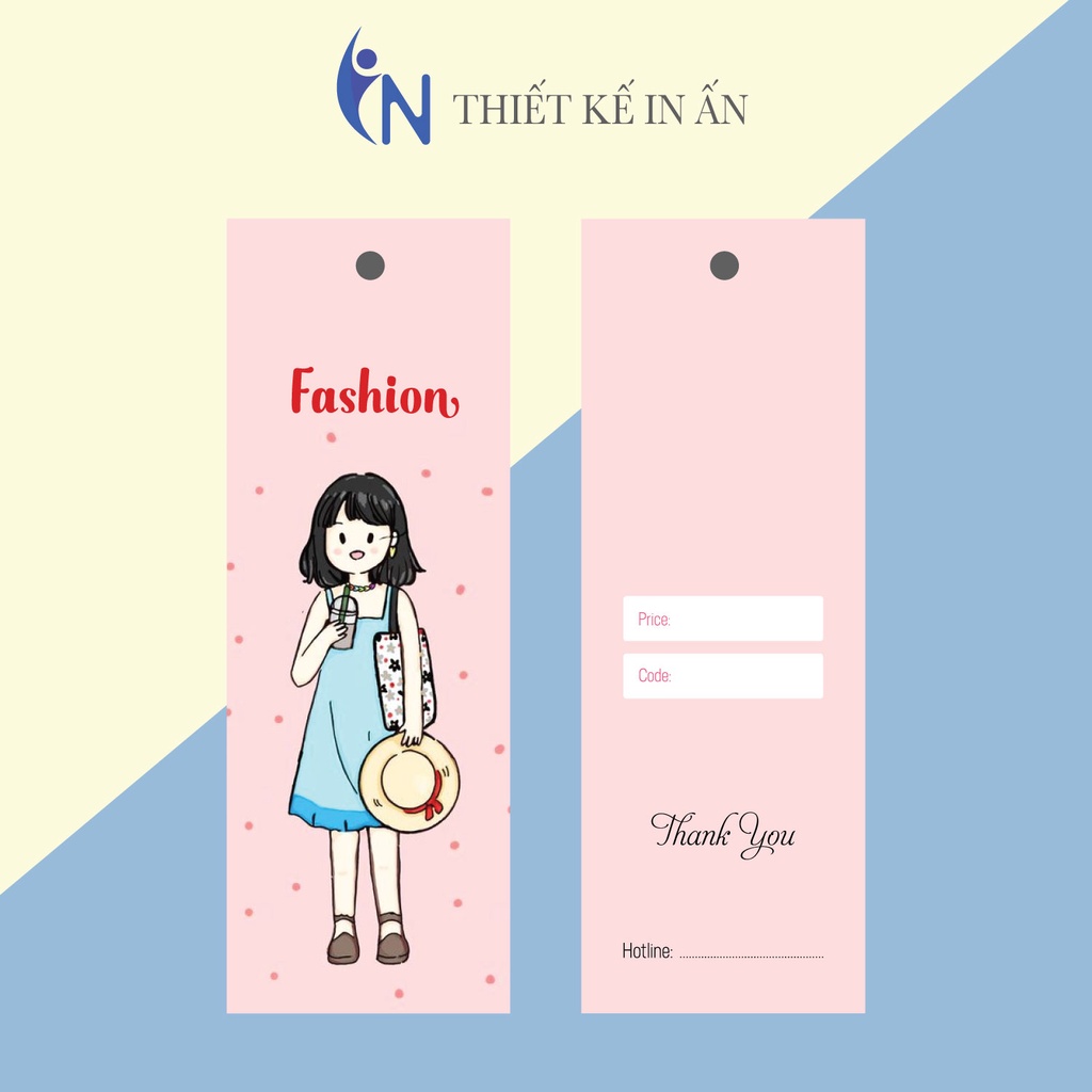 Combo 100 Mác quần áo  + 100 Dây Treo Thẻ Bài - Dây Dù Xâu Tag (Mác) Quần Áo