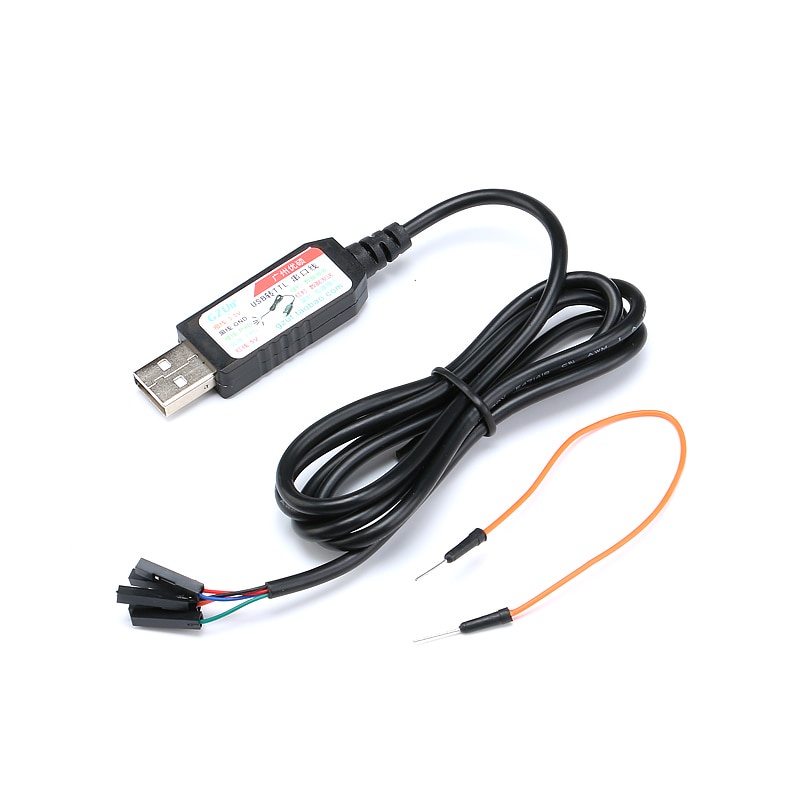 CH340 CH340G USB 2.0 to TTL Serial Port Adapter Upgrade Download Cable For Arduino Raspberry Pi Windows RGB Indicator 5 Line