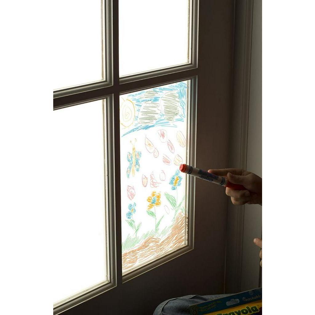 BÚT LÔNG VẼ KÍNH Washable Window Markers (8 MÀU, RỬA ĐƯỢC)