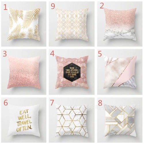 Vỏ gối sofa chất liệu nhung thời trang