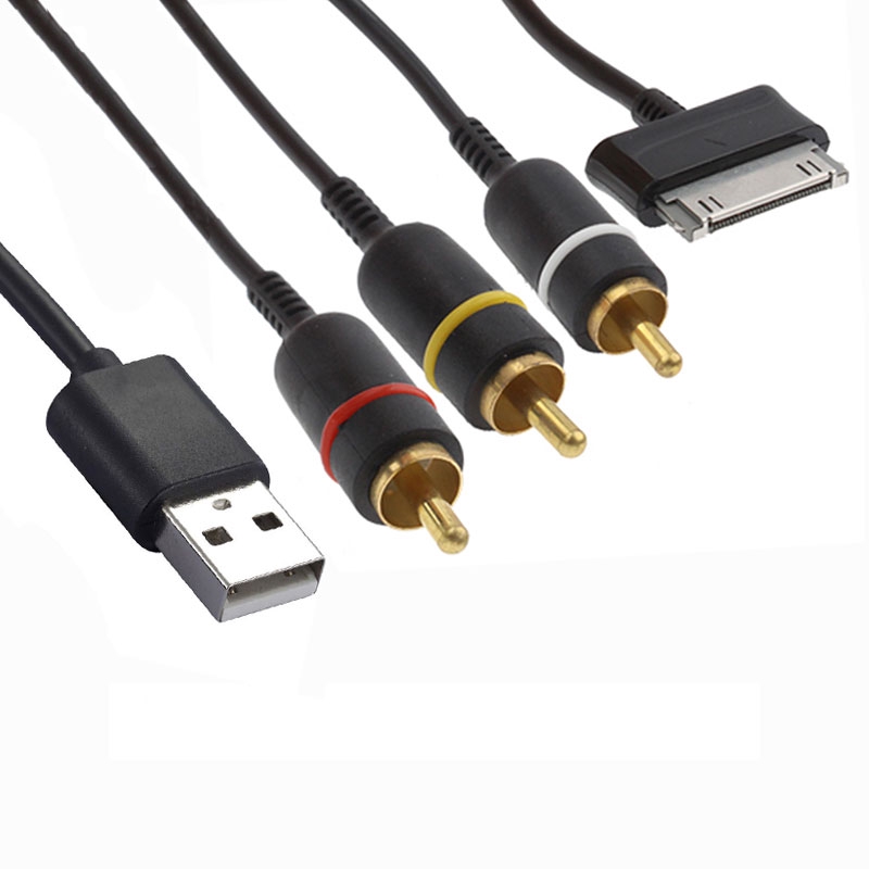 Cáp Chuyển Đổi 30 Pin Sang RCA AV Cho Samsung Galaxy Tab P1000 cblipad8
