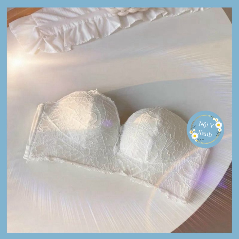 Áo chống tụt ren quyến rũ lót mềm Nội y xanh chất đẹp deal xịn sexy