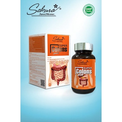 SAKURA SUPER COLONS – Viên uống bảo vệ đại tràng khỏe mạnh