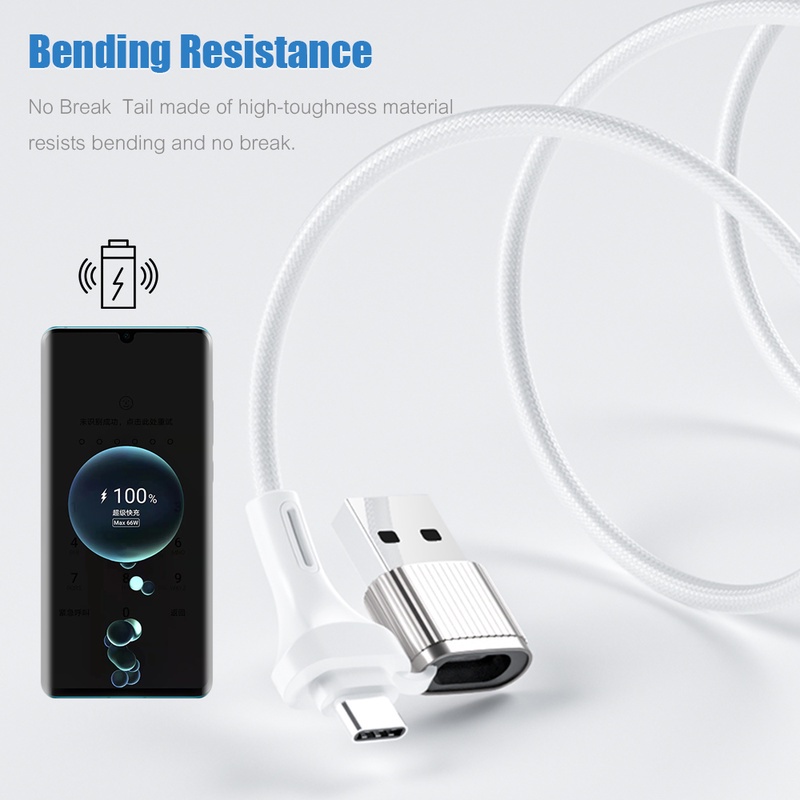 Dây Cáp Sạc Nhanh Truyền Dữ Liệu 3A 60W USB Sang Type C 2 Trong 1