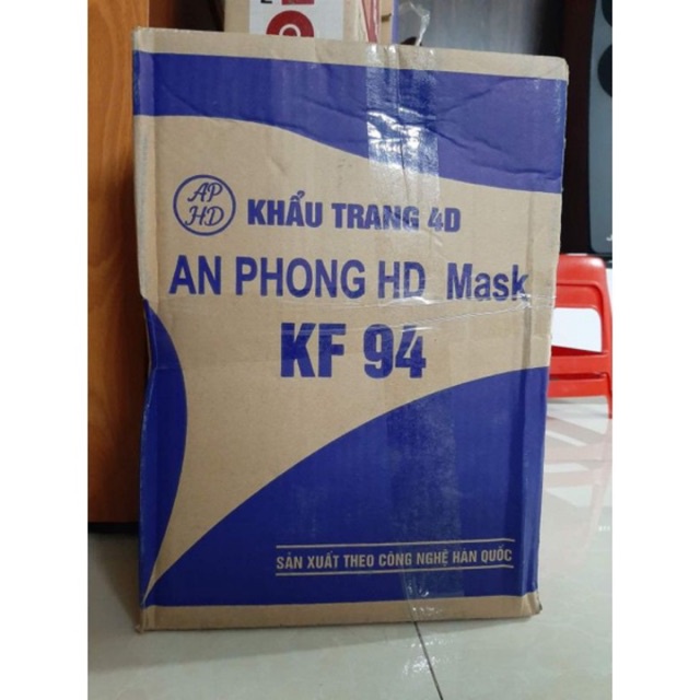 Khẩu trang KF94 An Phong HD Mask - 300 cái/ thùng