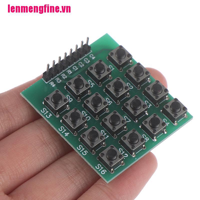HLH 1Pc 4x4 Matrix Keypad Keyboard module 16 Botton For Arduino