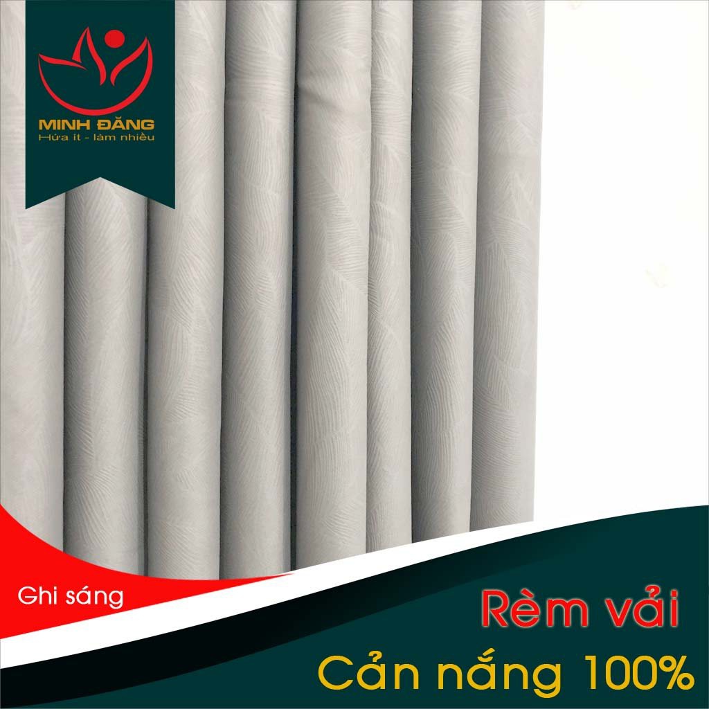 Rèm cửa sổ chống nắng 99%, 1.2x2.6m, Xưởng Rèm cửa Minh Đăng - Giao Hàng Hỏa Tốc