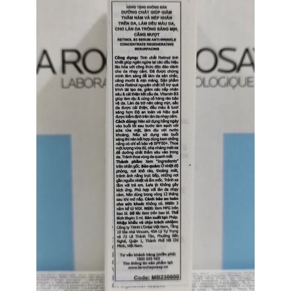 Tinh chất giảm mụn 3 tác động Effaclar Serum La Roche-Posay 3ml