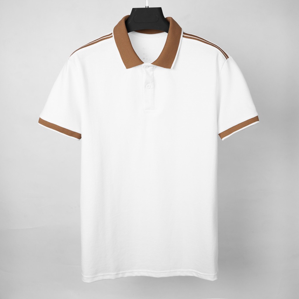 Áo thun nam tay ngắn cổ bẻ cotton thun lạnh 4 chiều cao cấp A5 chính hãng The Size 95