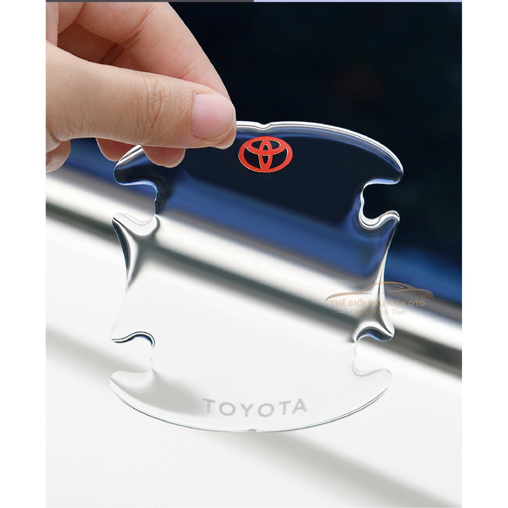 Bộ dán chống xước tay nắm cửa oto