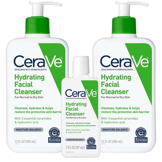 Sữa rửa mặt Cerave Hydrating Facial Cleanser cho da khô , nhiều dung tích, CeraVe Hydrating Face Wash luckily1702