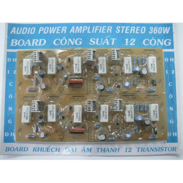 Phụ kiện Bo amply 12sò